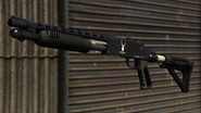 A Pump Action Shotgun in GTA V.