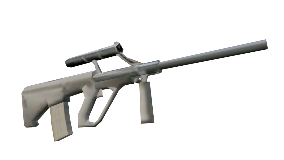 ＜ジャンク品＞STEYR AUG Steyr Aug with silencer (SW-020-AM) - OD