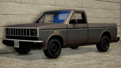A Bobcat in Grand Theft Auto: San Andreas - The Definitive Edition. (Rear quarter view)