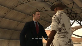 ...and continues explaining the situation, after which he asks CJ if he understands.