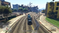 Enemies following and attacking the trailer