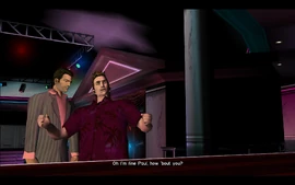 Kent doesn't answer Tommy's question and decides to complain about Tommy not being polite instead.