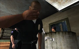Tenpenny smells the drugs himself.