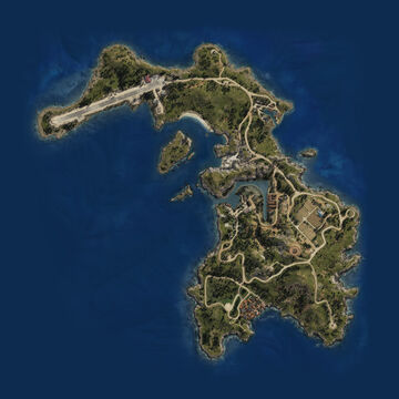 GTA Cayo Perico Island Size Compared To Full Los Santos Map