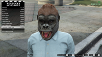 ImportExport-GTAO-FemaleMasks-Animals15-OrangutanCrazedApe