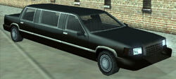 GTA 3: Special & Unique GTA Vehicles - Black Stretch/Limo 