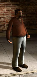 Alpha model render of Toni.