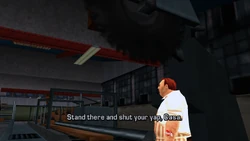 Toni finally speaks, telling Casa to stand where he is.