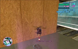 Tommy planting the final bomb.