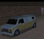 The Hoods Rumpo XL in GTA Liberty City Stories with no graffiti.