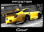 Comet poster in GTA Online.