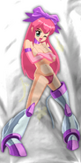 The Princess Robot Bubblegum body pillow texture, added with the "Waifu Wheels" livery.