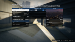 Mission lobby screen.