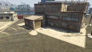 A warehouse on Elysian Island.
