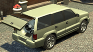 A Cavalcade with an ICE system in Grand Theft Auto IV. (Inside view)