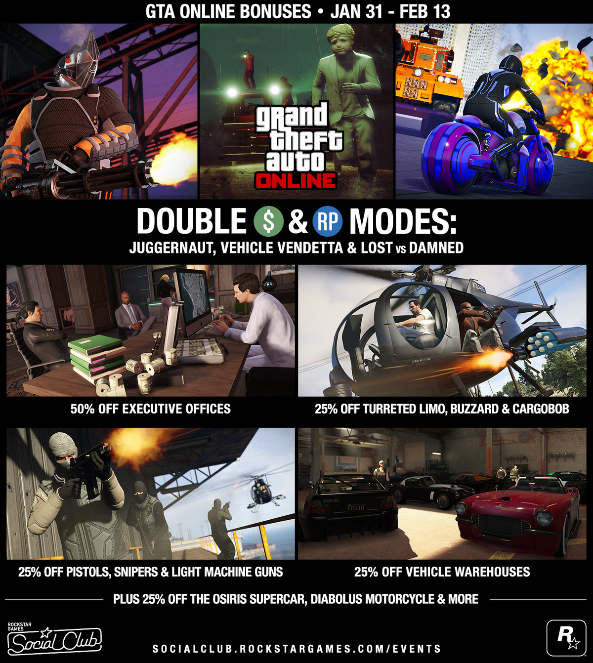 GTA Online Bonuses | GTA Wiki | Fandom