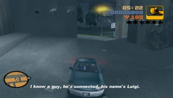 After changing clothes.