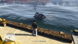 Steal Tony's submersible