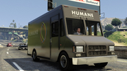 The "Humane Labs & Research" Boxville.
