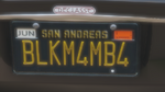 Custom Plate GTAO BLKM4MB4