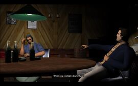 After saying this, Sonny asks one of his interlocutors of their contact in Vice City.