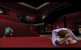 KeepYourFriendsClose-GTAVC-SS42.jpg (165 KB) Suddenly, he sees someone alive, crawling for cover and points his gun at them.