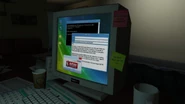 A ThriftEX computer monitor at Vanilla Unicorn. (GTA V)