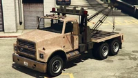 A Chop Shop beater Tow Truck in .