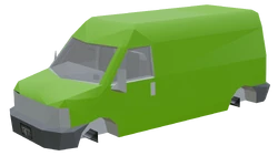 VehiclesDFF-GTAIIIm-Transit-FrontQuarter-LeftoverTextures
