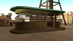 Security kiosk (with a Nightstick).