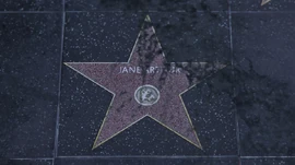 Jane Arthur's star on the Vinewood Walk of Fame.