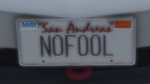 Custom Plate GTAO N0F00L