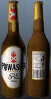 Pißwasser beer bottle as seen in GTA IV.