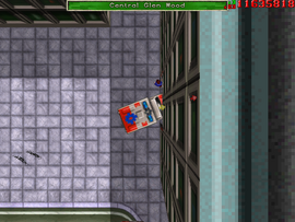 Delivering the Ambulance to the garage in Central Glen Wood.
