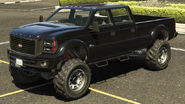 A Sandking XL in GTA V. (Rear quarter view).