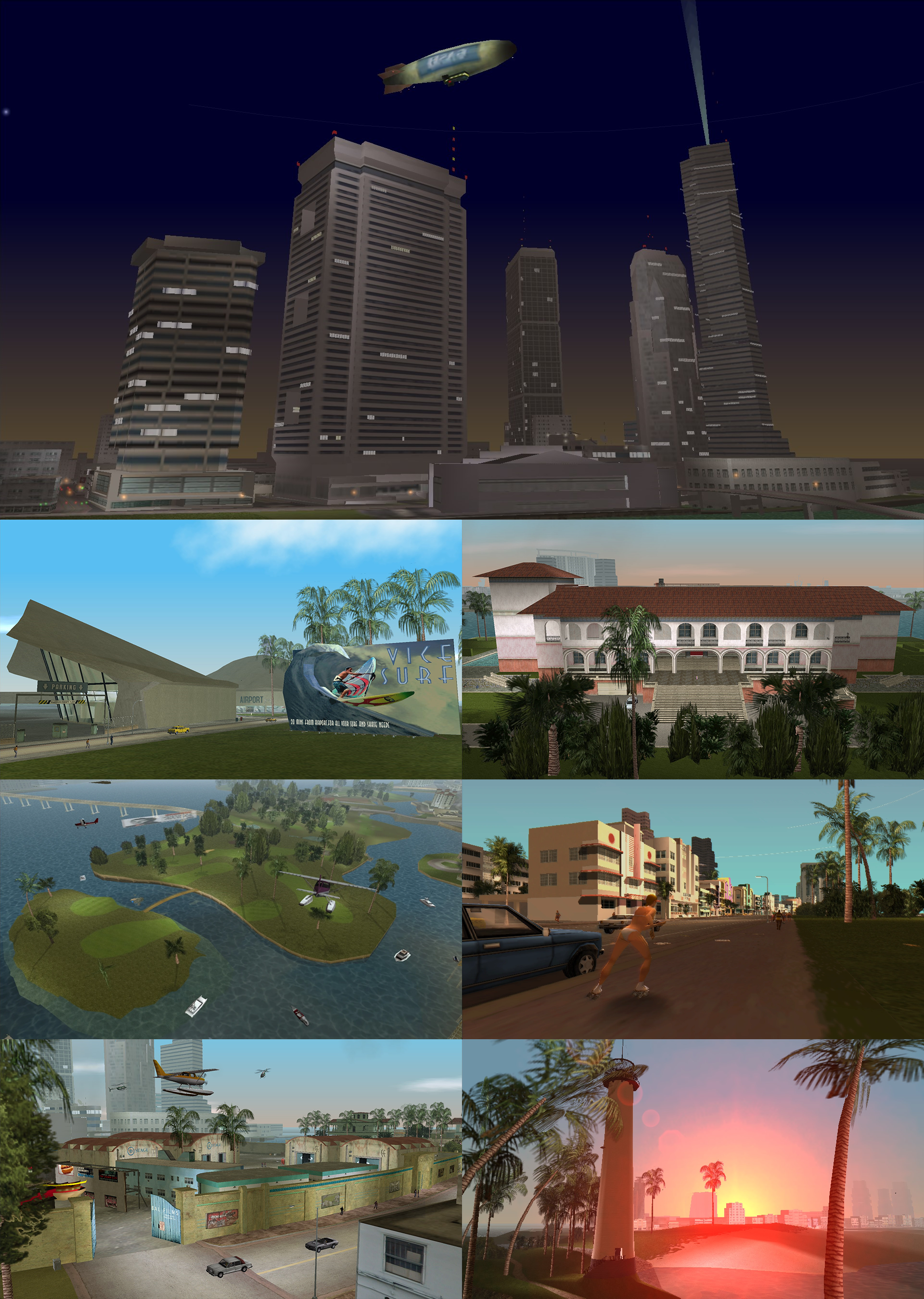 Map of GTA VI. Reimagined Vice City, huge area - Maps on the Web