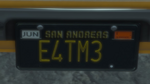 Custom Plate GTAO E4TM3