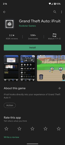 GTA V iFruit On Android 