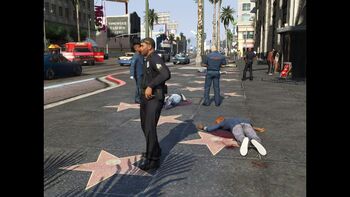 LSPD Crime Scene -GTAV