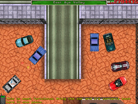 Leaving the impound yard, the protagonist is told to deliver the car with the goods inside to the garage in Southwest Sailor's Wharf.