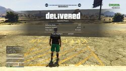 Delivered all supplies.