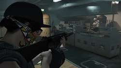 Killing the head of security.