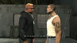 CJ tells him they'll check it out.