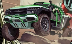 A green Draugur seen in the update's official artwork