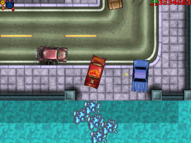 The Itali GTO sinks.