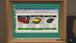 Salvage Yard Robberies vehicles.