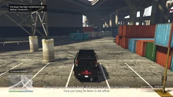 The target has been transferred to the Transporter