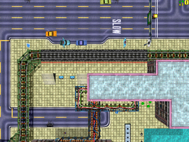 Overview of Fort Law Subway Station.
