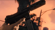 A close-up of the Machine Pistol, as seen in the GTA Online: Lowriders update trailer for GTA Online