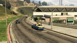 RichmanStreet-West-GTAV.png (581 KB) Western stretch of the street.